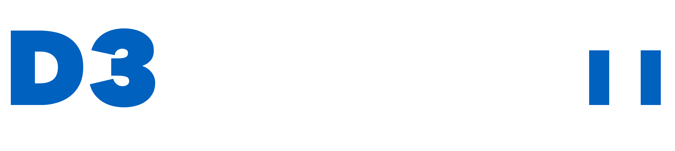 white d3pergola logo