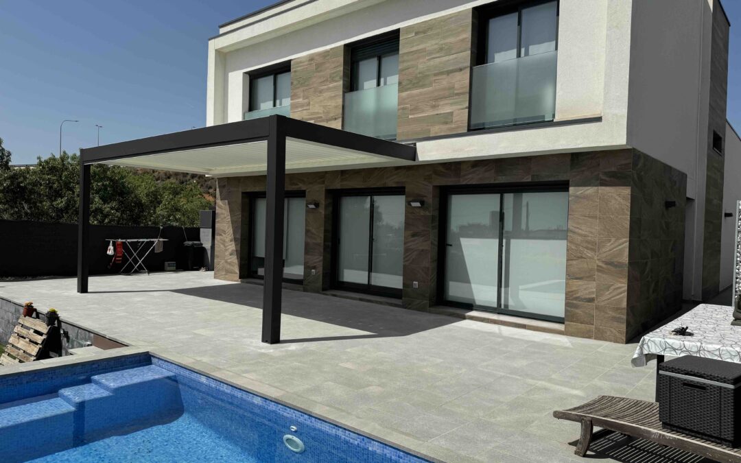 Pérgola bioclimática en Montgat