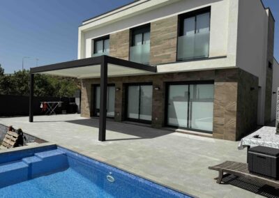 Pérgola bioclimática en Montgat