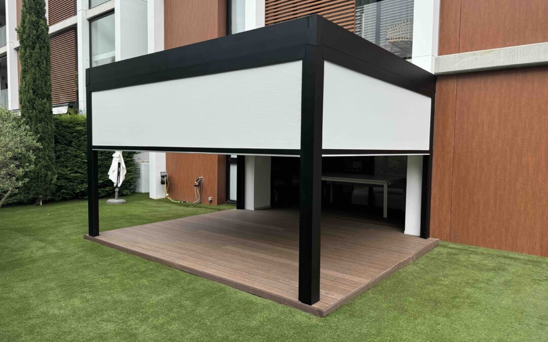Pérgola bioclimática en Platja d’Aro